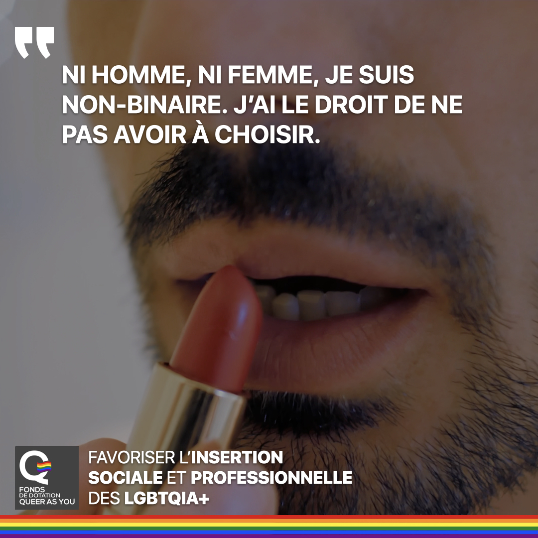 Ni homme, ni femme, je suis non-binaire. J'ai le droit de ne pas avoir à choisir.